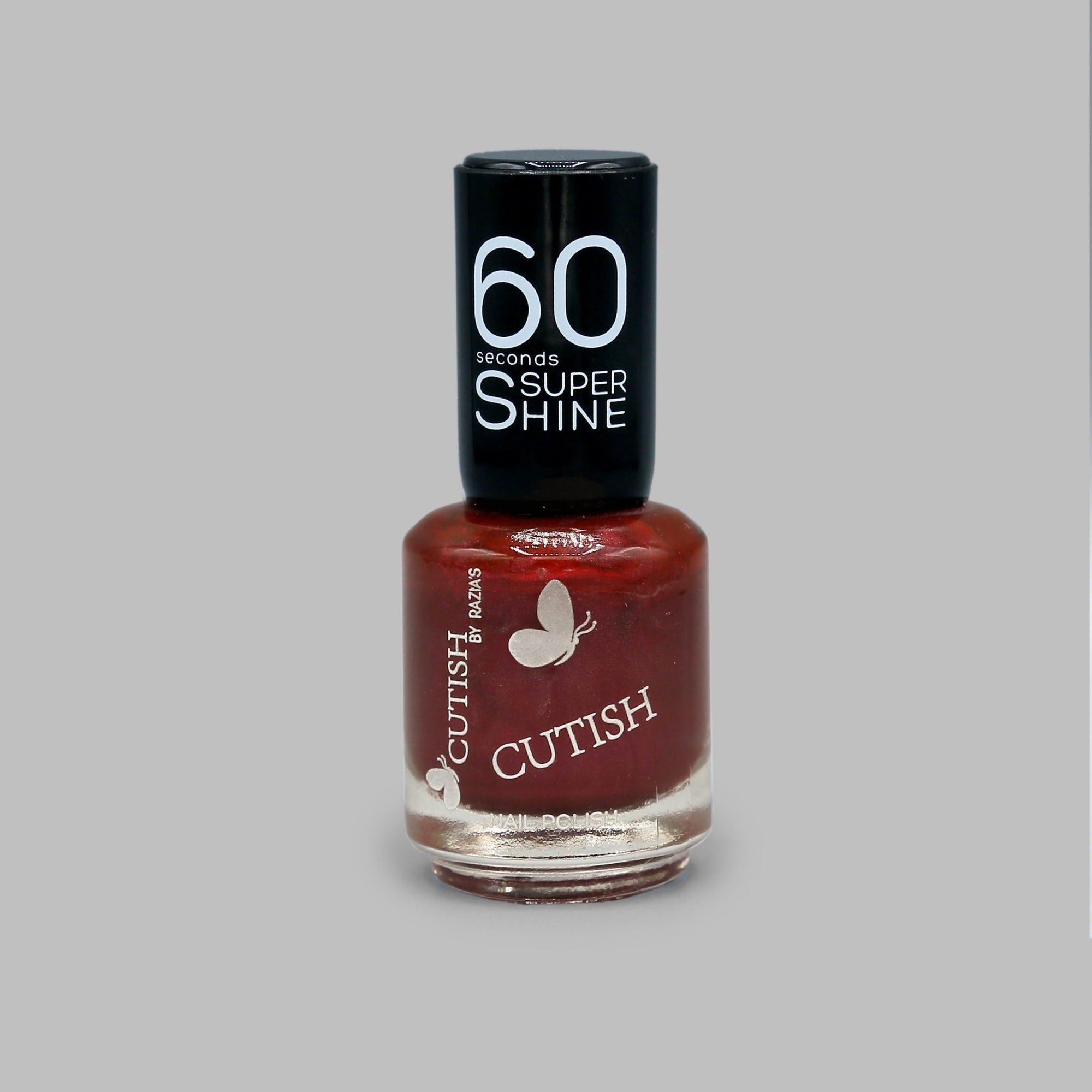 Cutish Nail Paint 60 Seconds Super Shine Red Shade 27 freeshipping - lasertag.pk