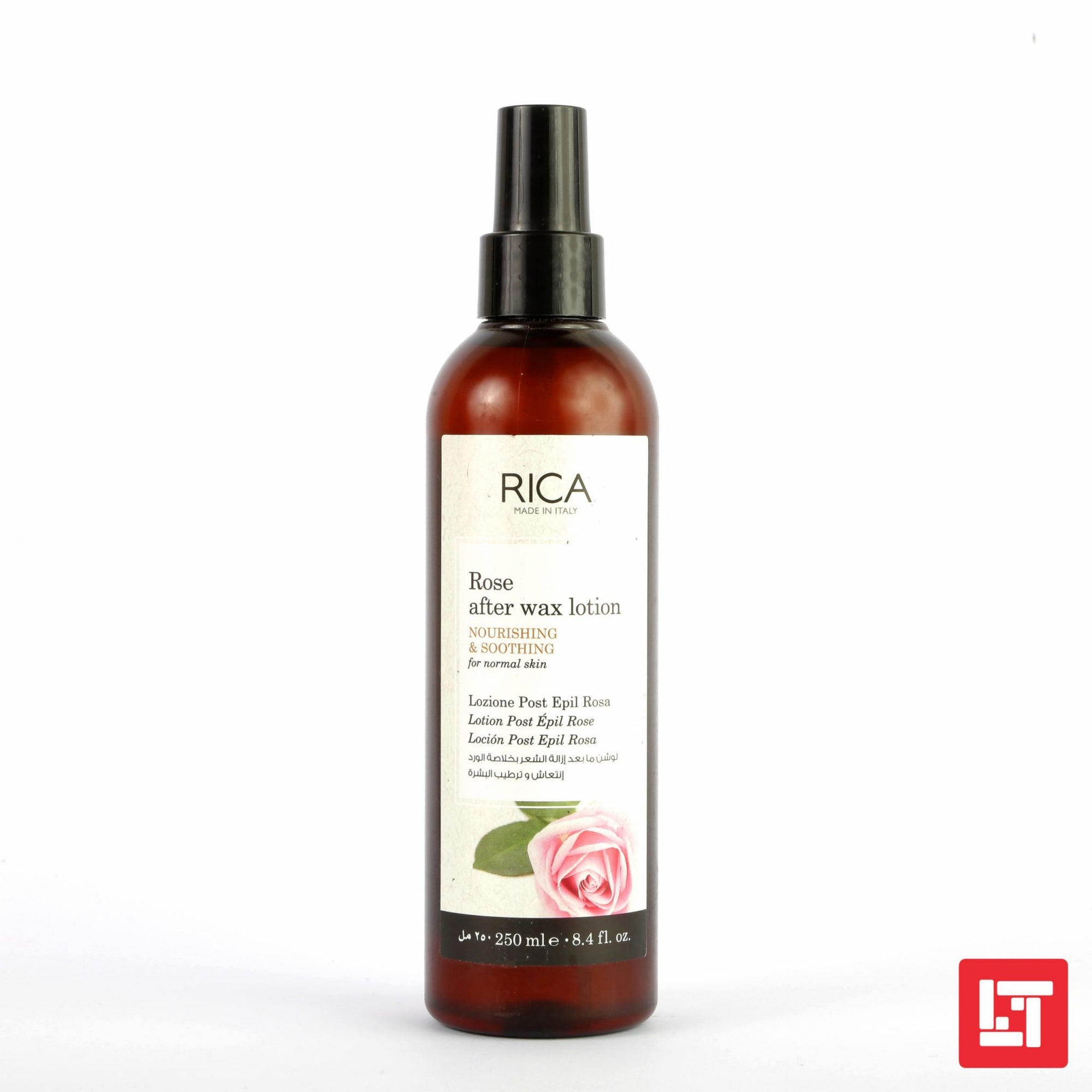 RICA Rose after Wax Lotion Nourishing & Soothing for Normal Skin 250ml freeshipping - lasertag.pk