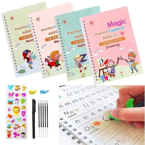 English 3+ Kids Sank Magic Book Set Of 4 Pcs