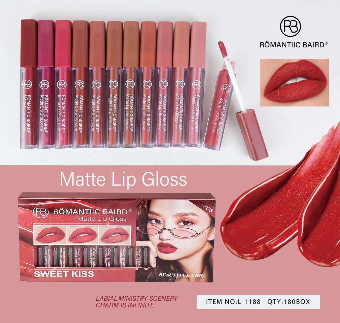 Matte lip gloss 12in1 pack