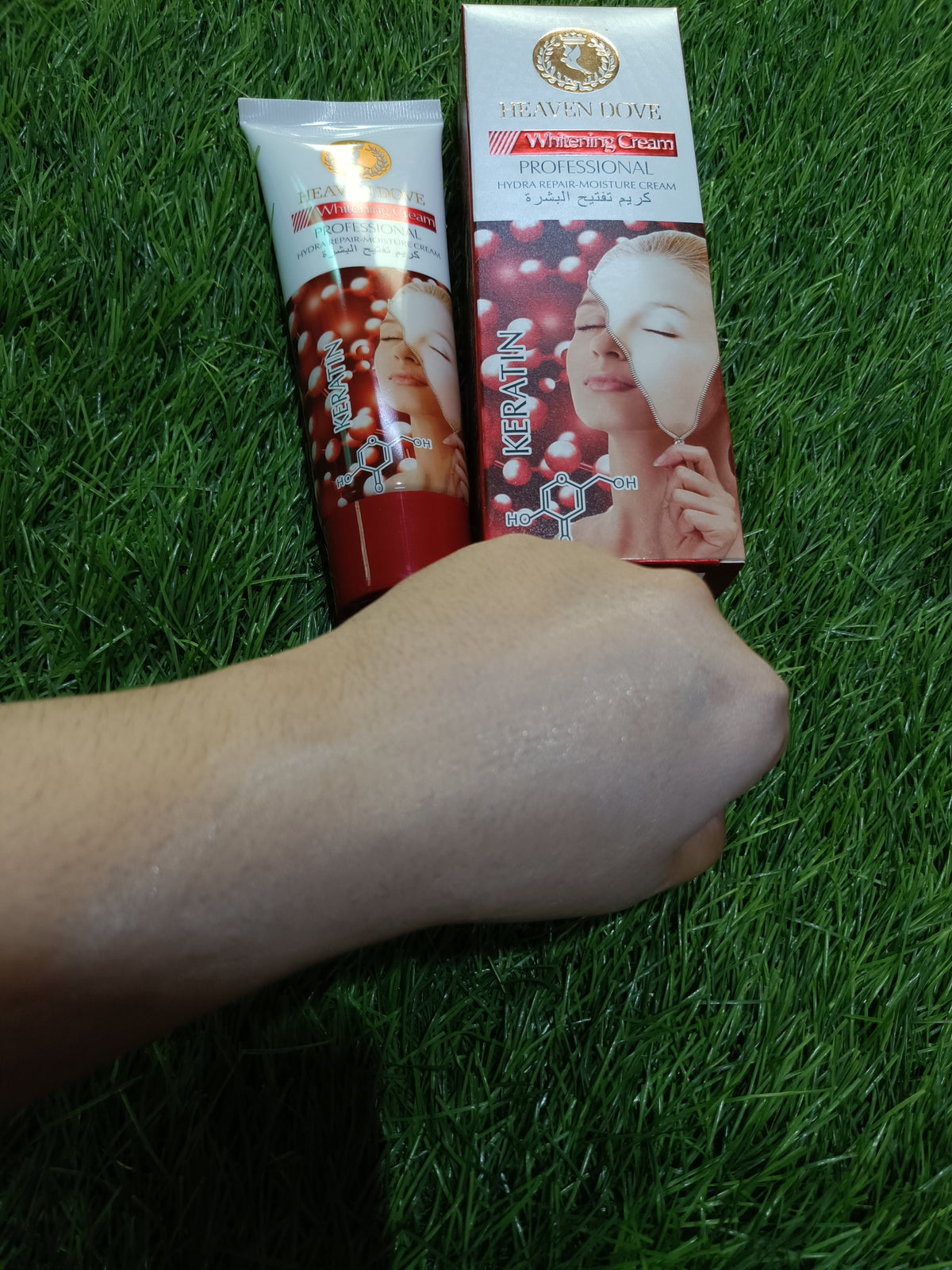 Heaven dove red professional whitening cream 120g