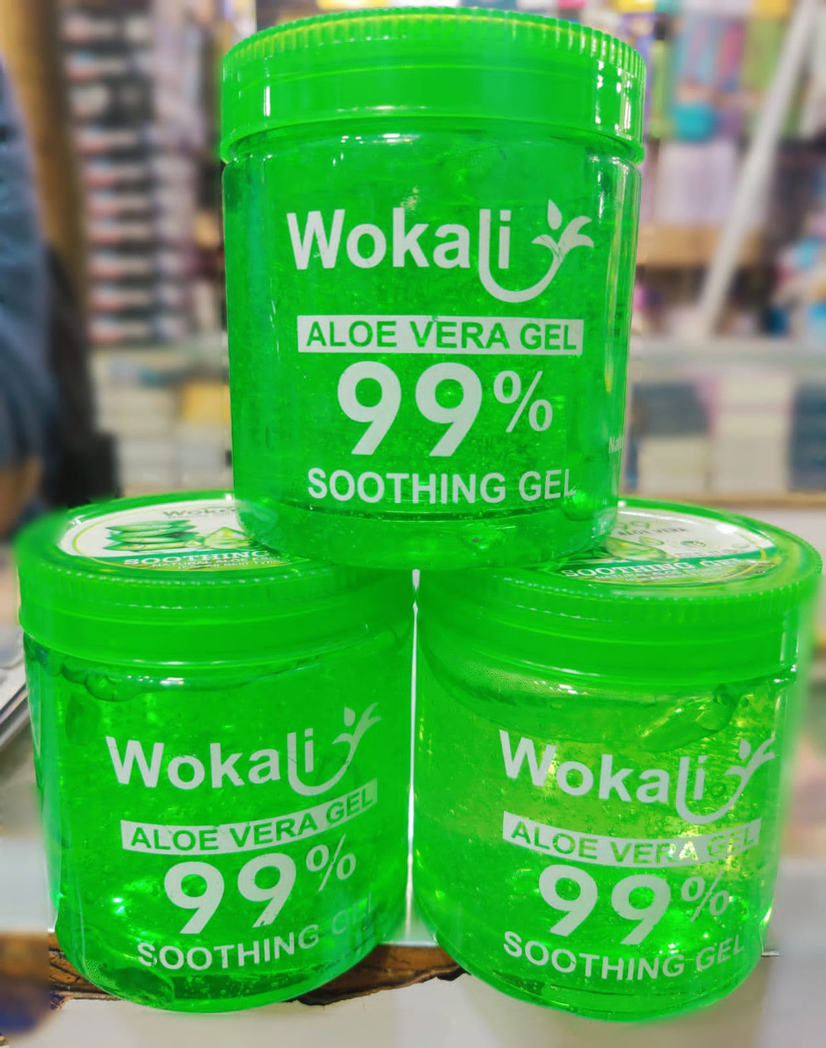 Wokali Aloe Vera jell 99%soothing jell