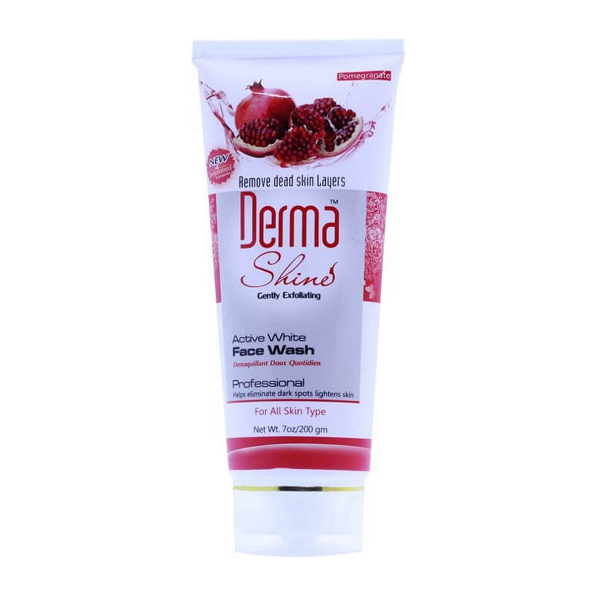 Derma Shine Facial Kit Pack of 6 Whitening Scrub - Massage Cream - Facial Mask - Skin Polisher - Whitening Cleanser - Facewash freeshipping - lasertag.pk