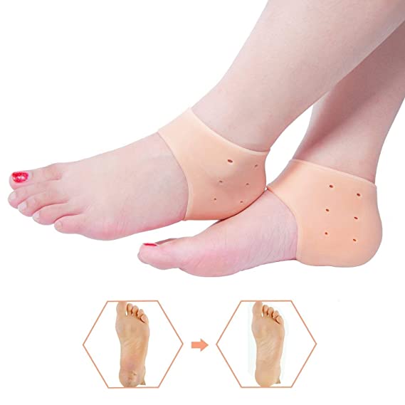 Silicone Heel Anti-Crack Foot Care (One Pair)