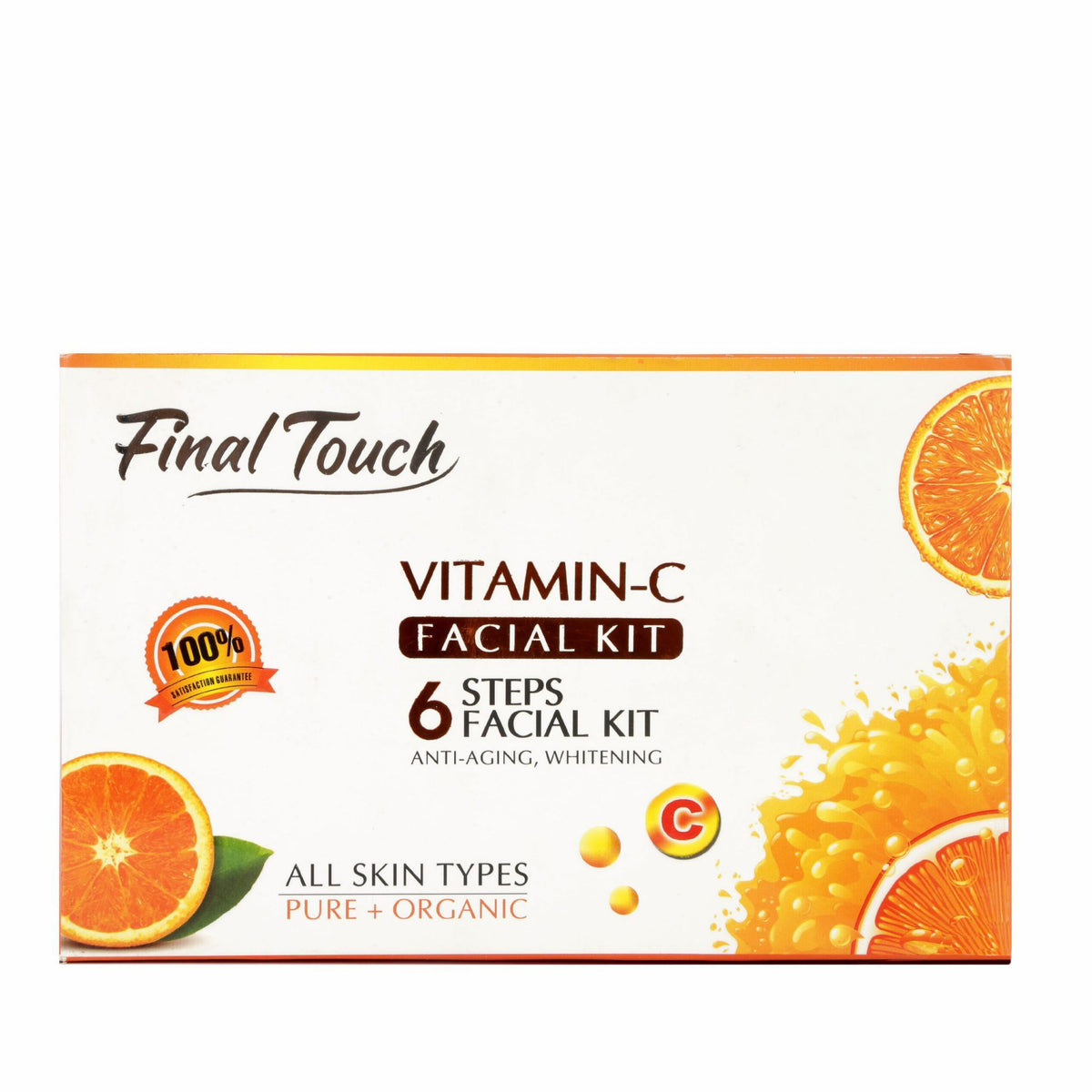 Final Touch Vitamin C 6 Steps Faical Kit - For All Skin Types freeshipping - lasertag.pk