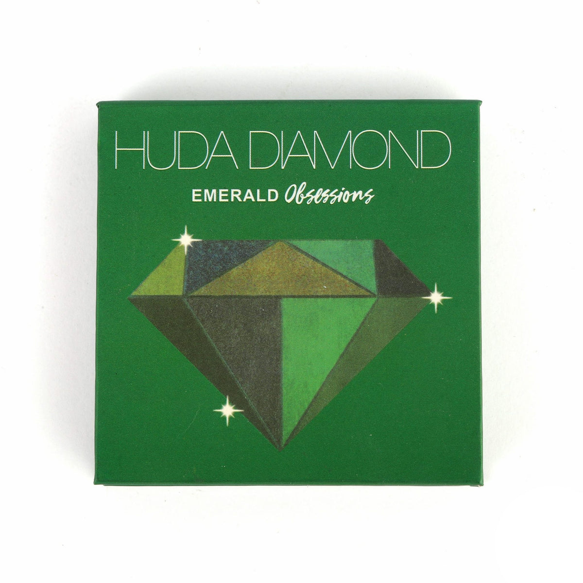 Huda Diamond Emerald Obsessions Green freeshipping - lasertag.pk