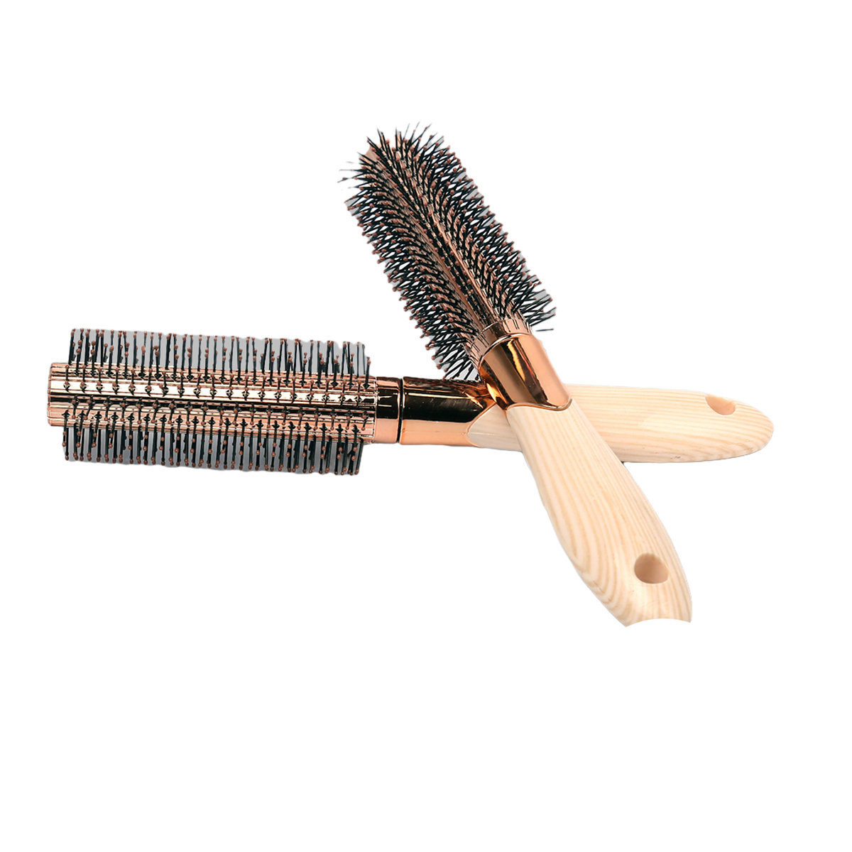 Hair Brush Roller Style Wooden Design freeshipping - lasertag.pk