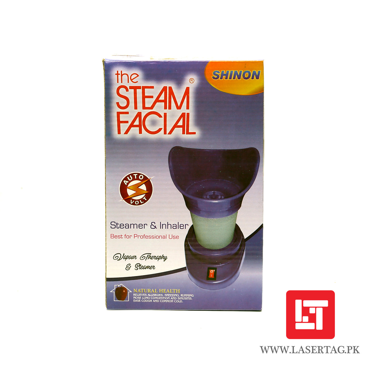 Shinon Steam Facial Machine - Steamer &amp; Inhaler Vapour Therapy freeshipping - lasertag.pk