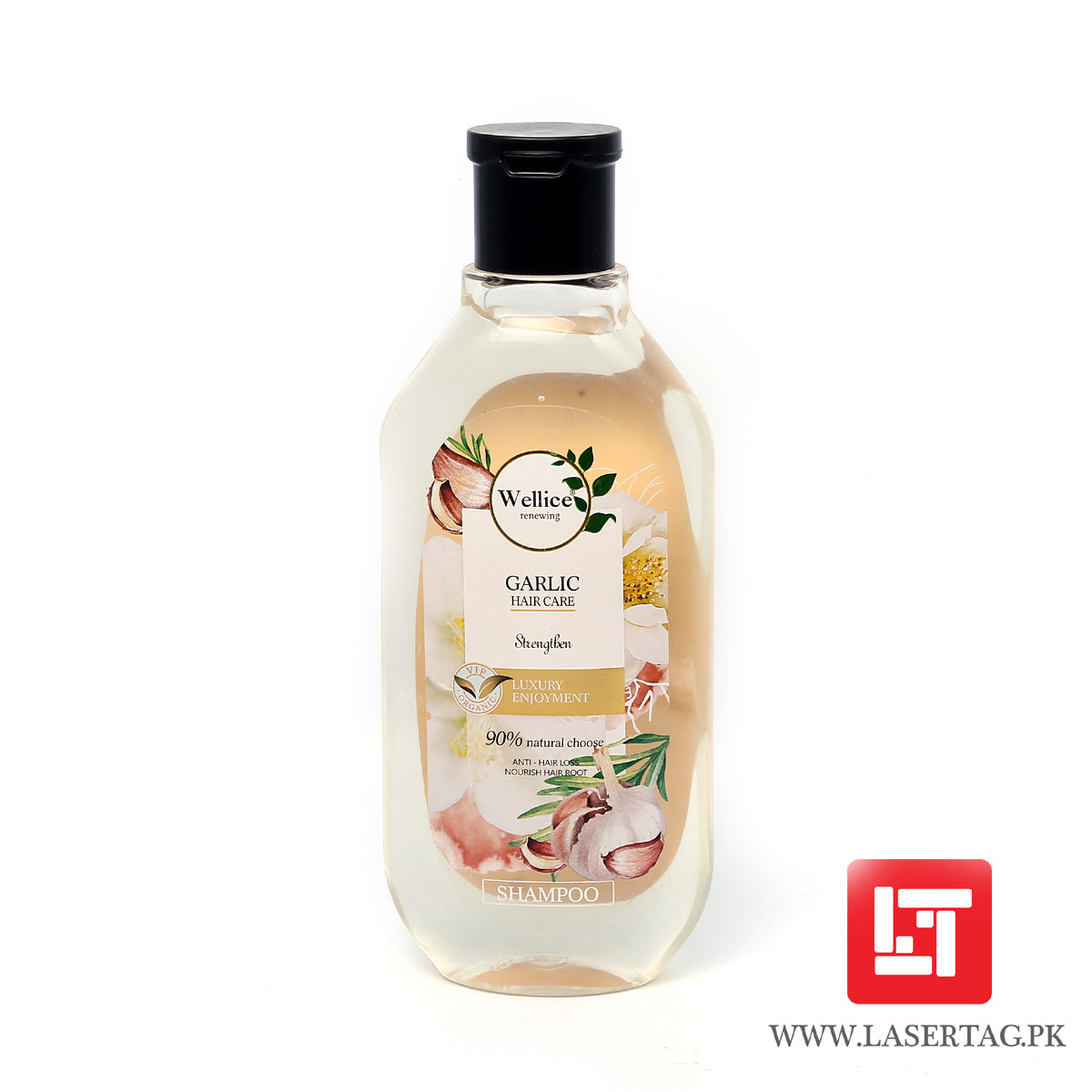 Wellice New Garlic Shampoo Strengthen Anti Hair Loss Nourish Hair Root 400g freeshipping - lasertag.pk