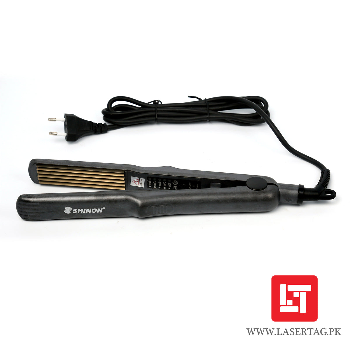 Shinon Ultimate Stylist Hair Crimper Iron Model 525 Temperature 220C freeshipping - lasertag.pk