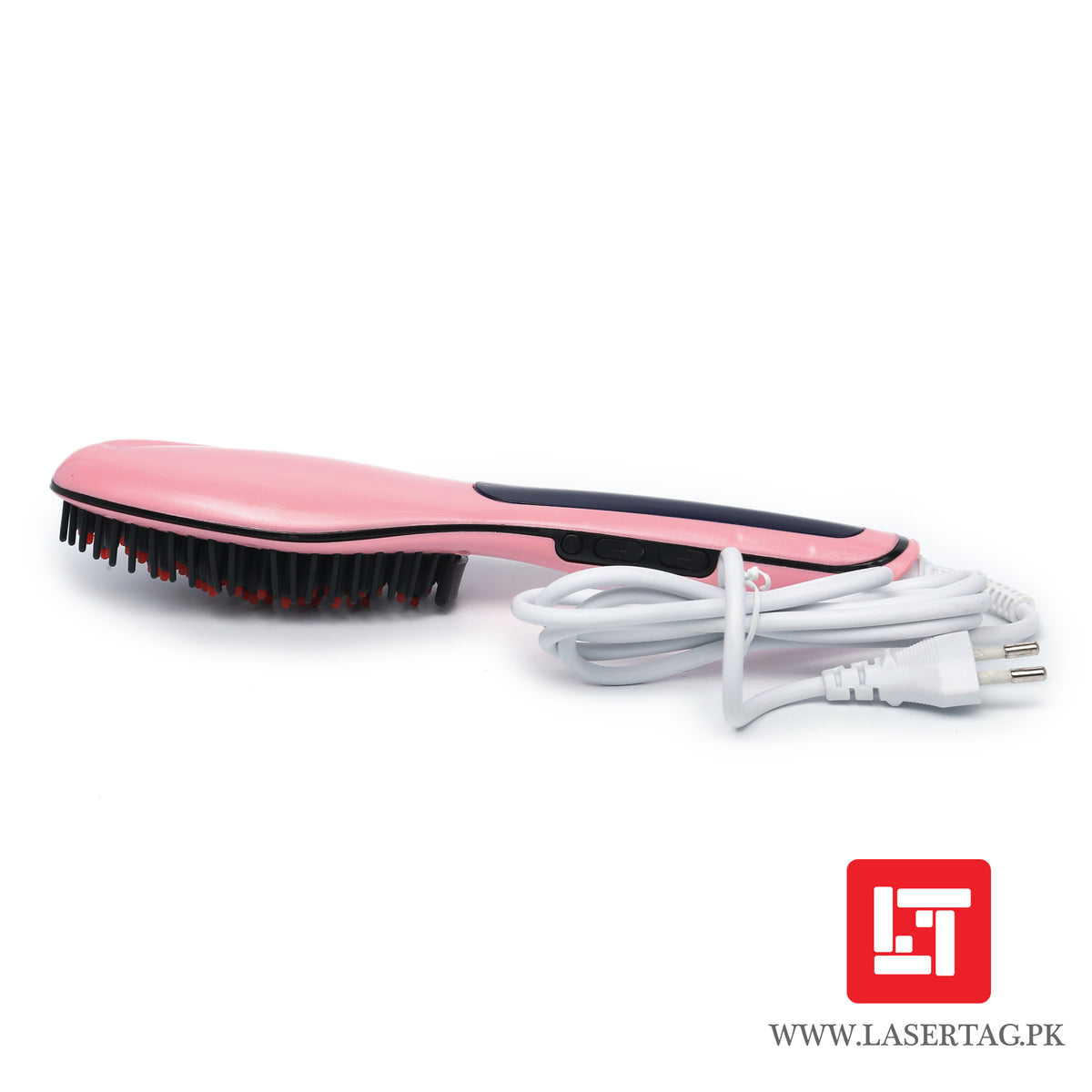 Fast Hair Brush Straightener HQT-906 Pro Variable Temperature Control 230C freeshipping - lasertag.pk