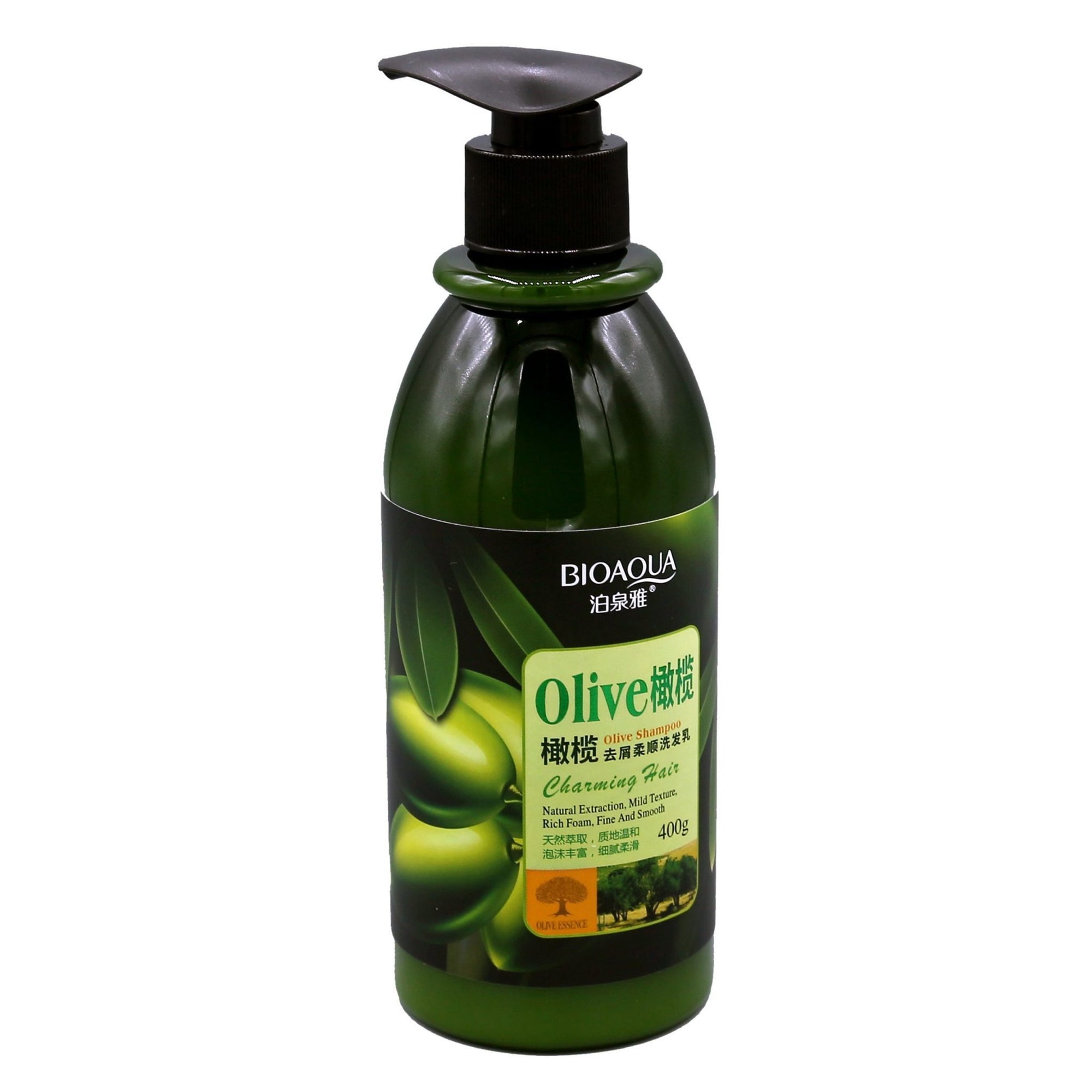 Bio Aqua Olive Shampoo Charming Hair 400g freeshipping - lasertag.pk