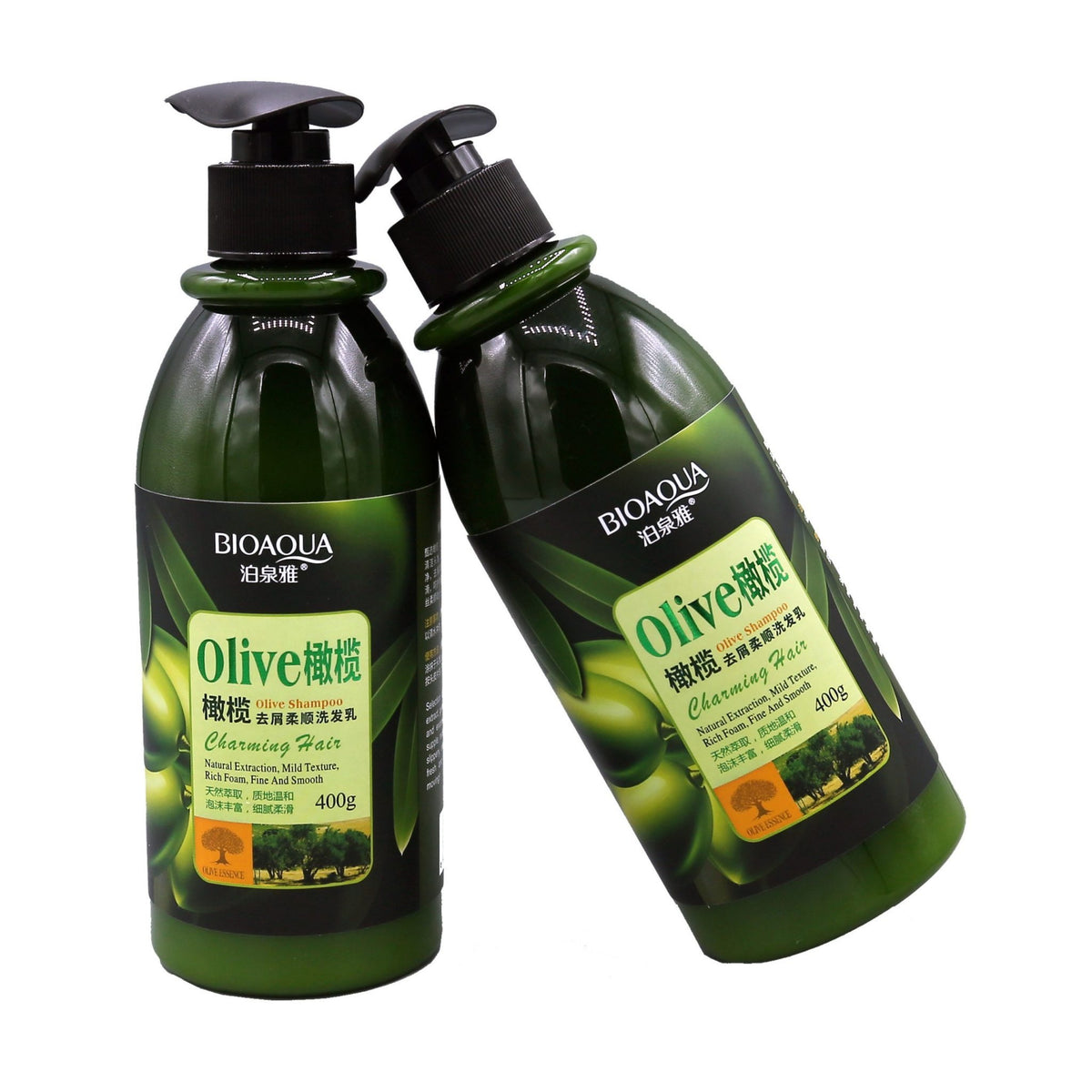 Bio Aqua Olive Shampoo Charming Hair 400g freeshipping - lasertag.pk