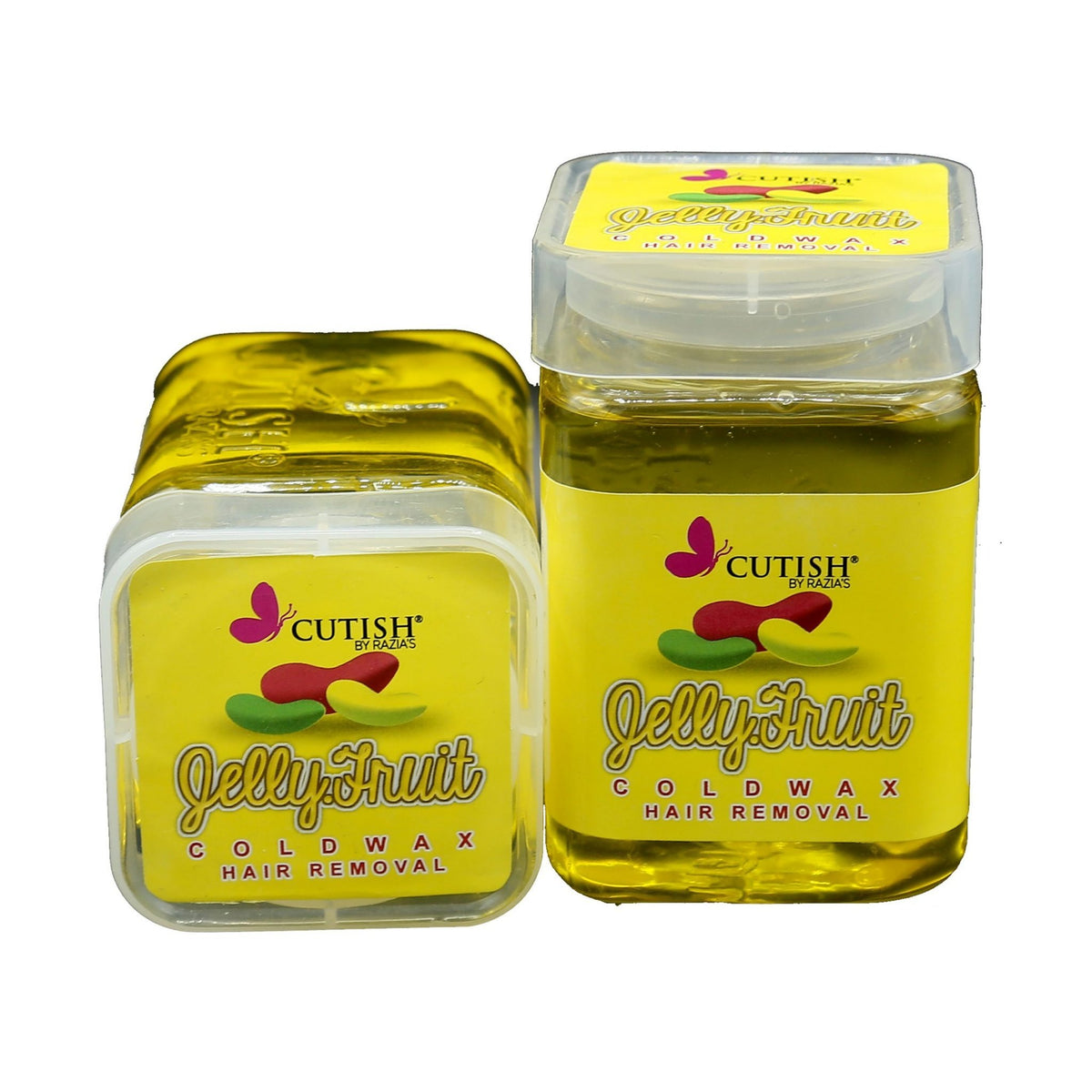 Cutish Jelly Fruit Cold Wax Hair Removal 400g freeshipping - lasertag.pk