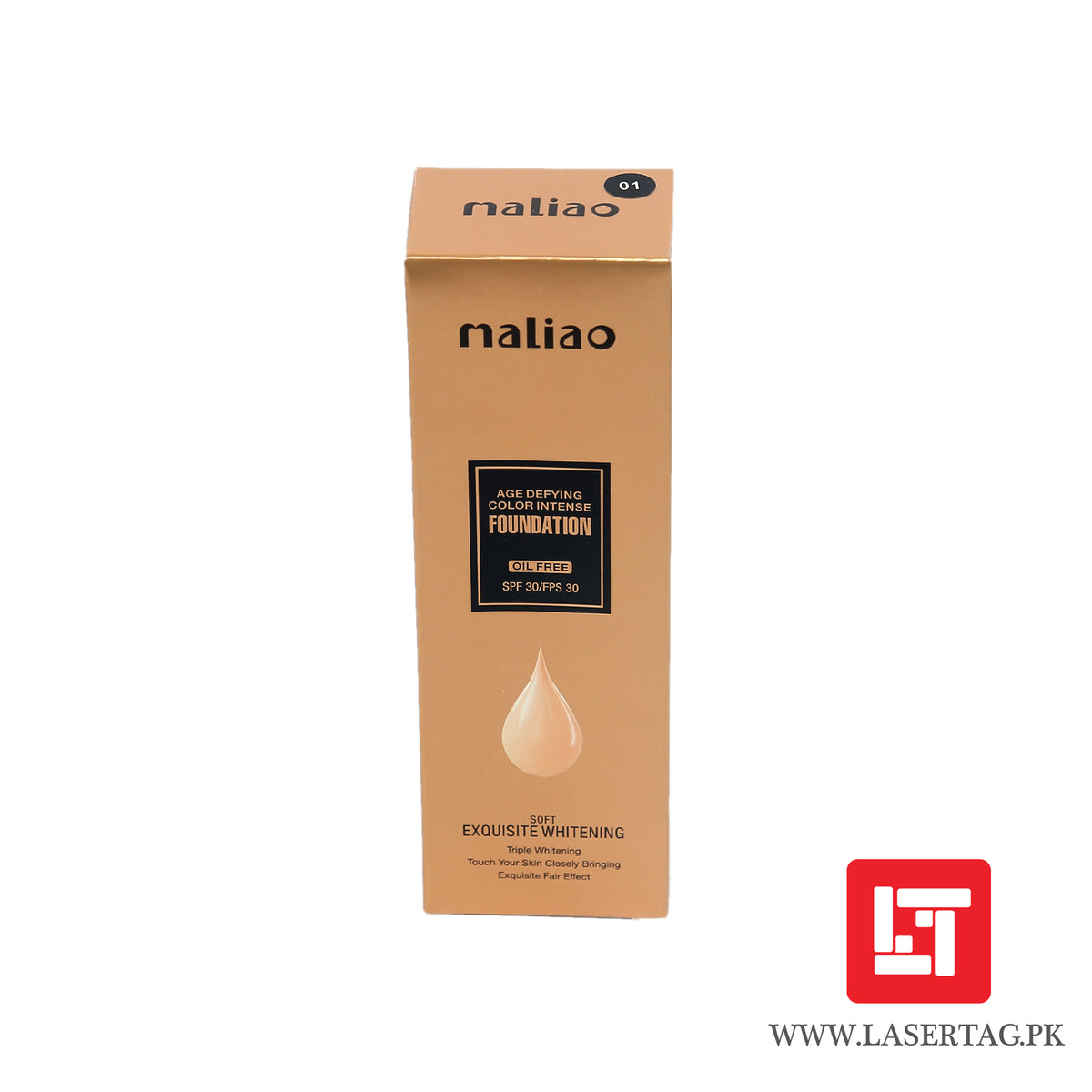 Maliao Age Defying Color Intense Foundation Oil Free Soft Exquisite Whitening M70-01 80g freeshipping - lasertag.pk