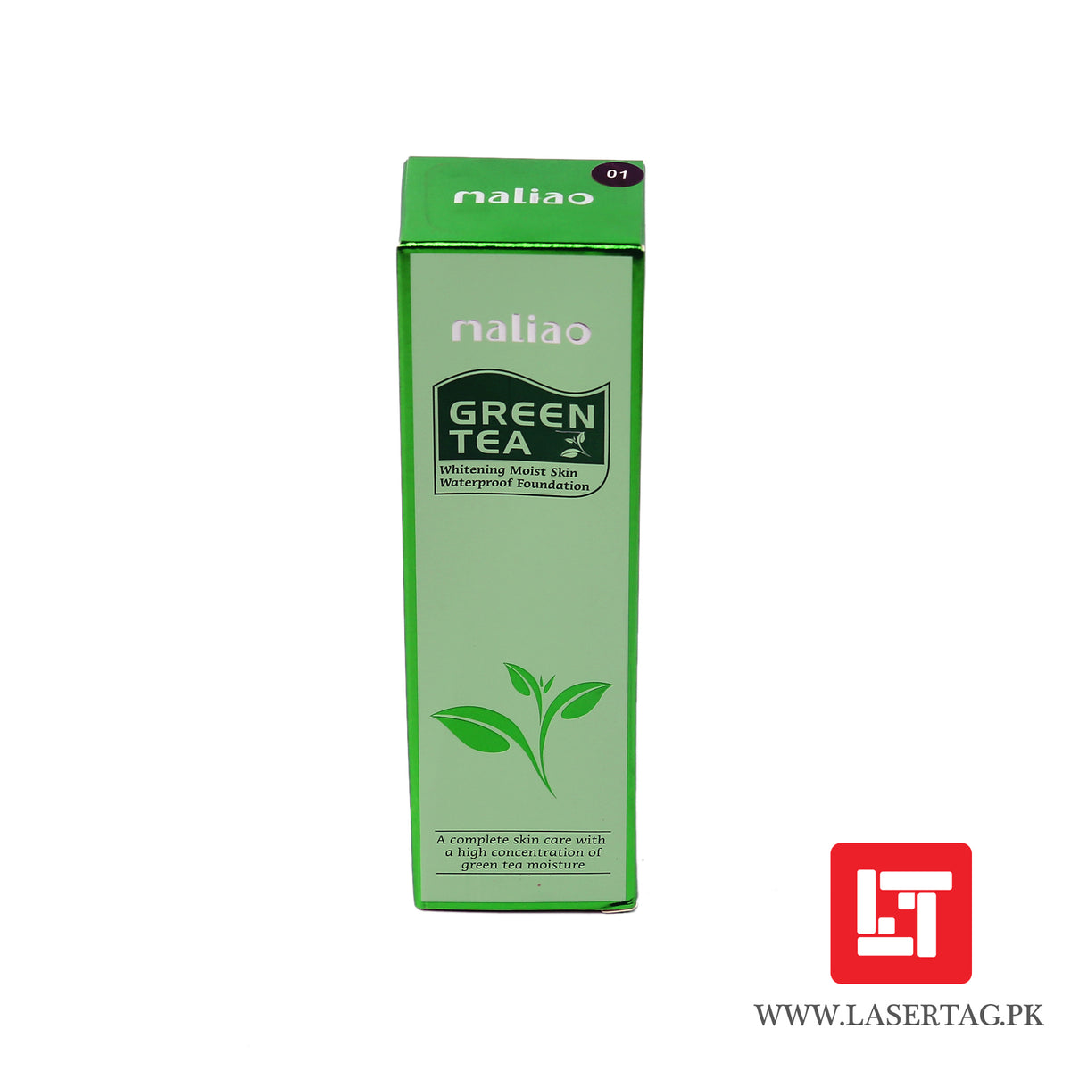 Maliao Green Tea Whitening Moist Skin Waterproof Foundation M104-01 80g freeshipping - lasertag.pk