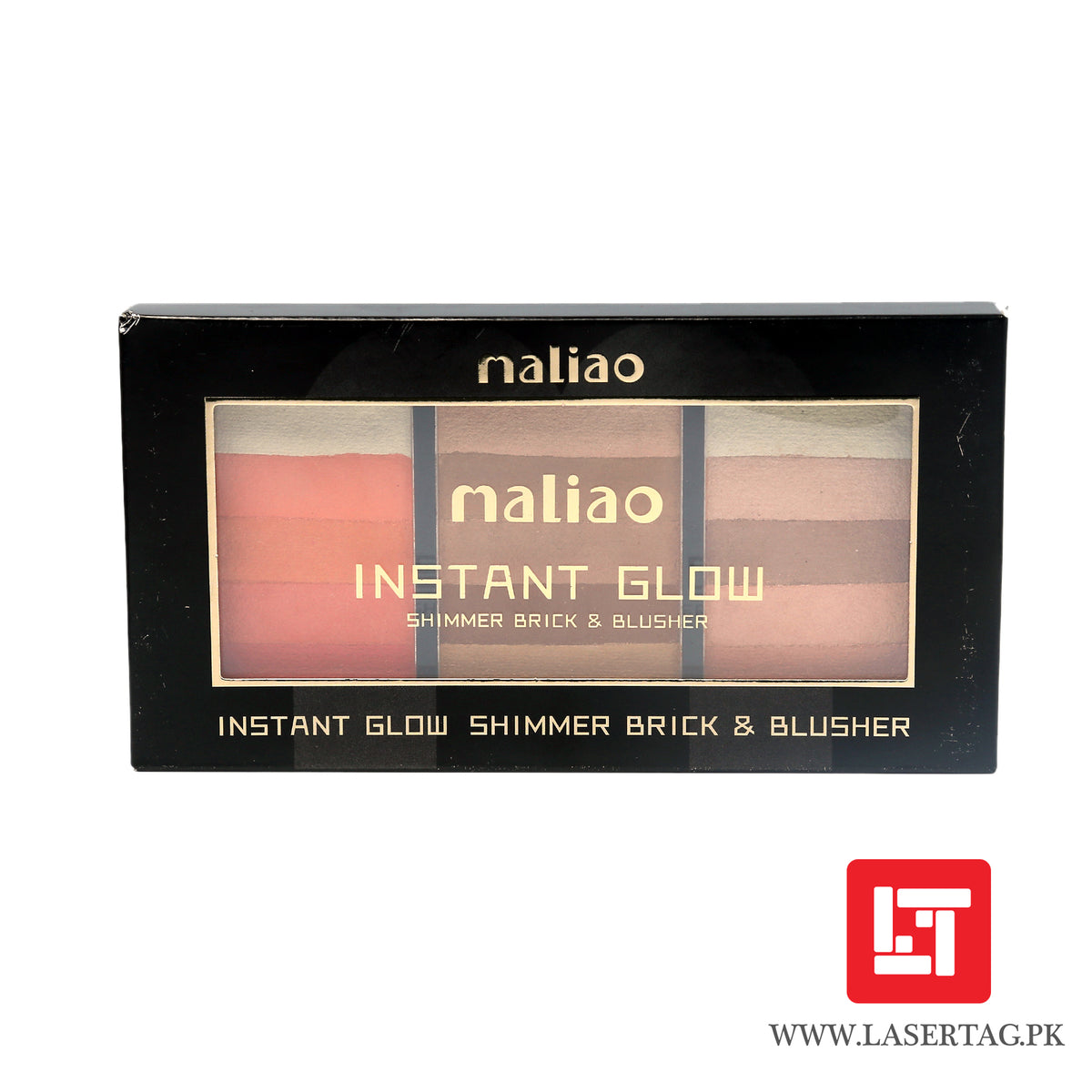 Maliao Instant Glow Shimmer Brick &amp; Blusher M179-03 18g freeshipping - lasertag.pk