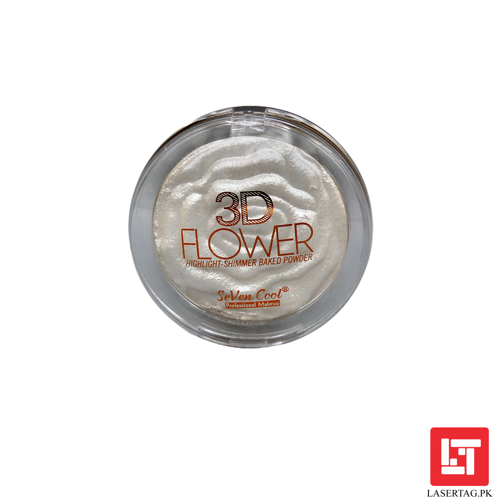 Seven Cool 3D Flower Highlighter Shimmer Baked Powder Shade#1 freeshipping - lasertag.pk
