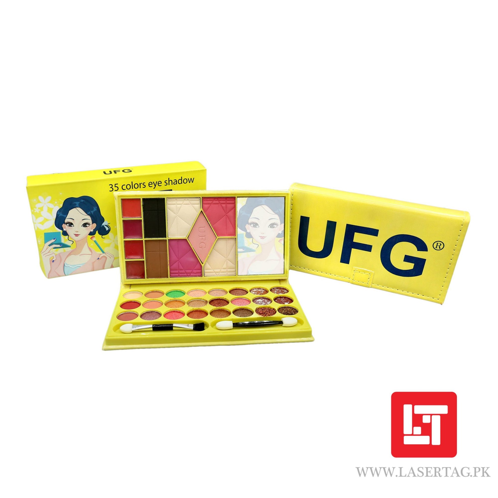 Miss Rose UFG 35 Colors Eyeshadow Palette freeshipping - lasertag.pk