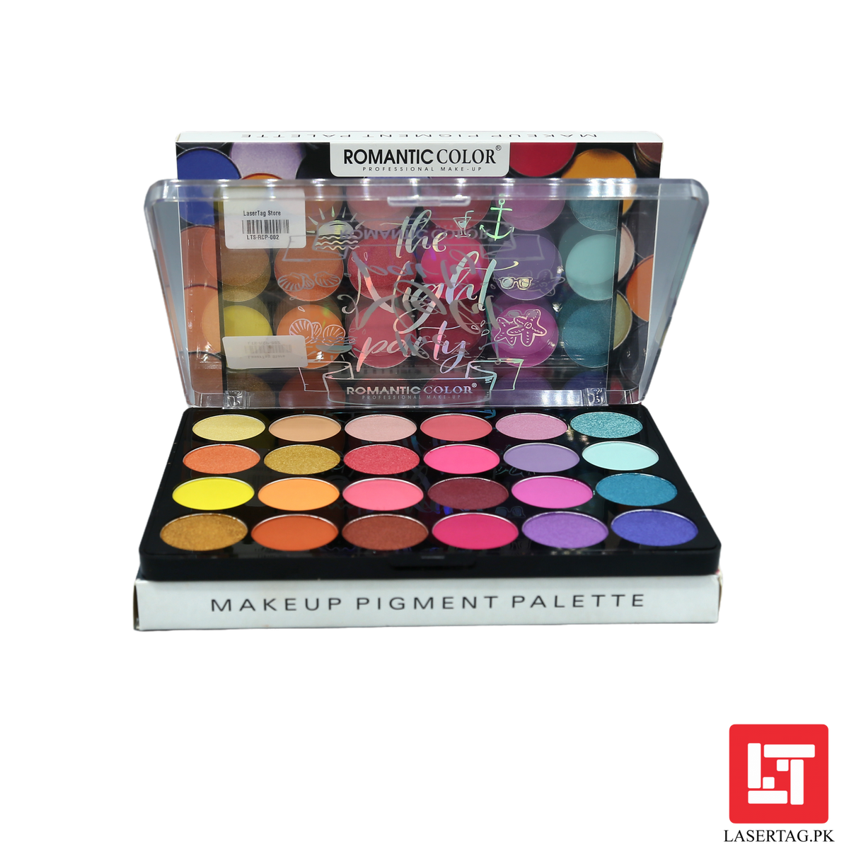 Romantic Color the Night Party Makeup Pigment Palette RC6618 freeshipping - lasertag.pk