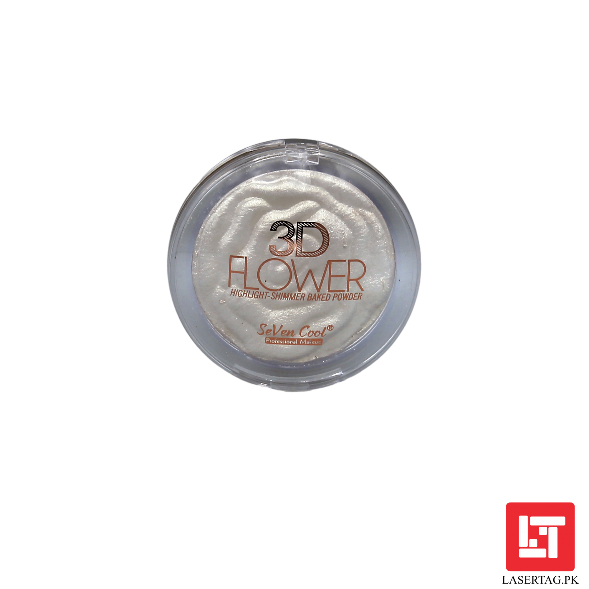 Seven Cool 3D Flower Highlighter Shimmer Baked Powder Shade#6 freeshipping - lasertag.pk