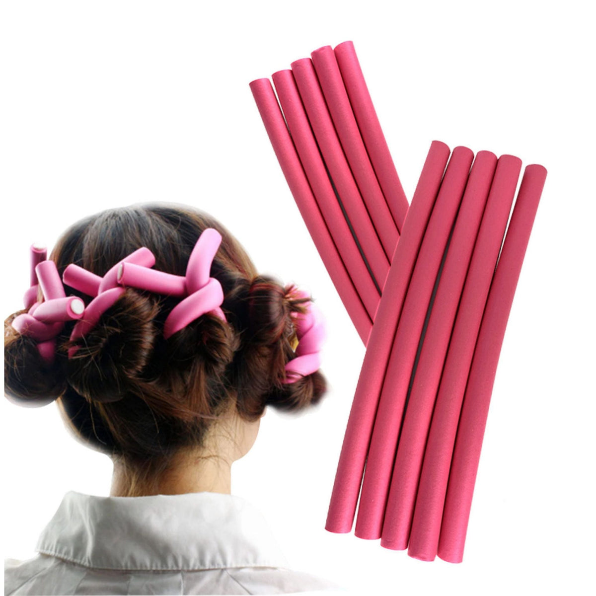 Daiou Cold Hair Rollers Pack of 10 freeshipping - lasertag.pk