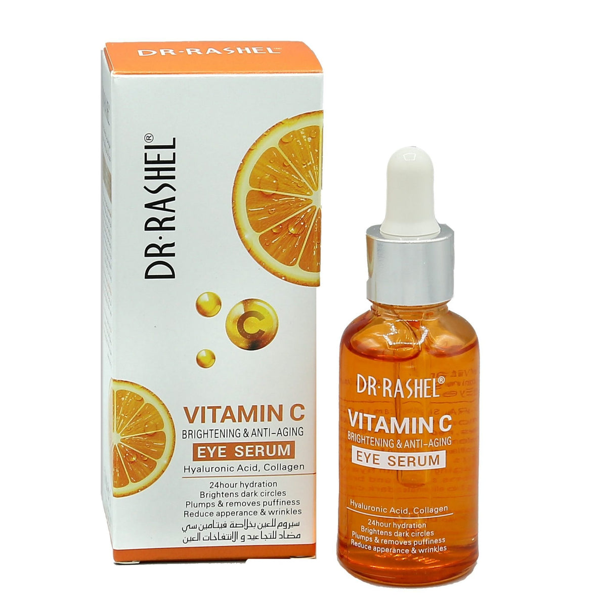 Dr Rashel Vitamin C Eye Serum Brightening &amp; Anti Aging 30ml freeshipping - lasertag.pk