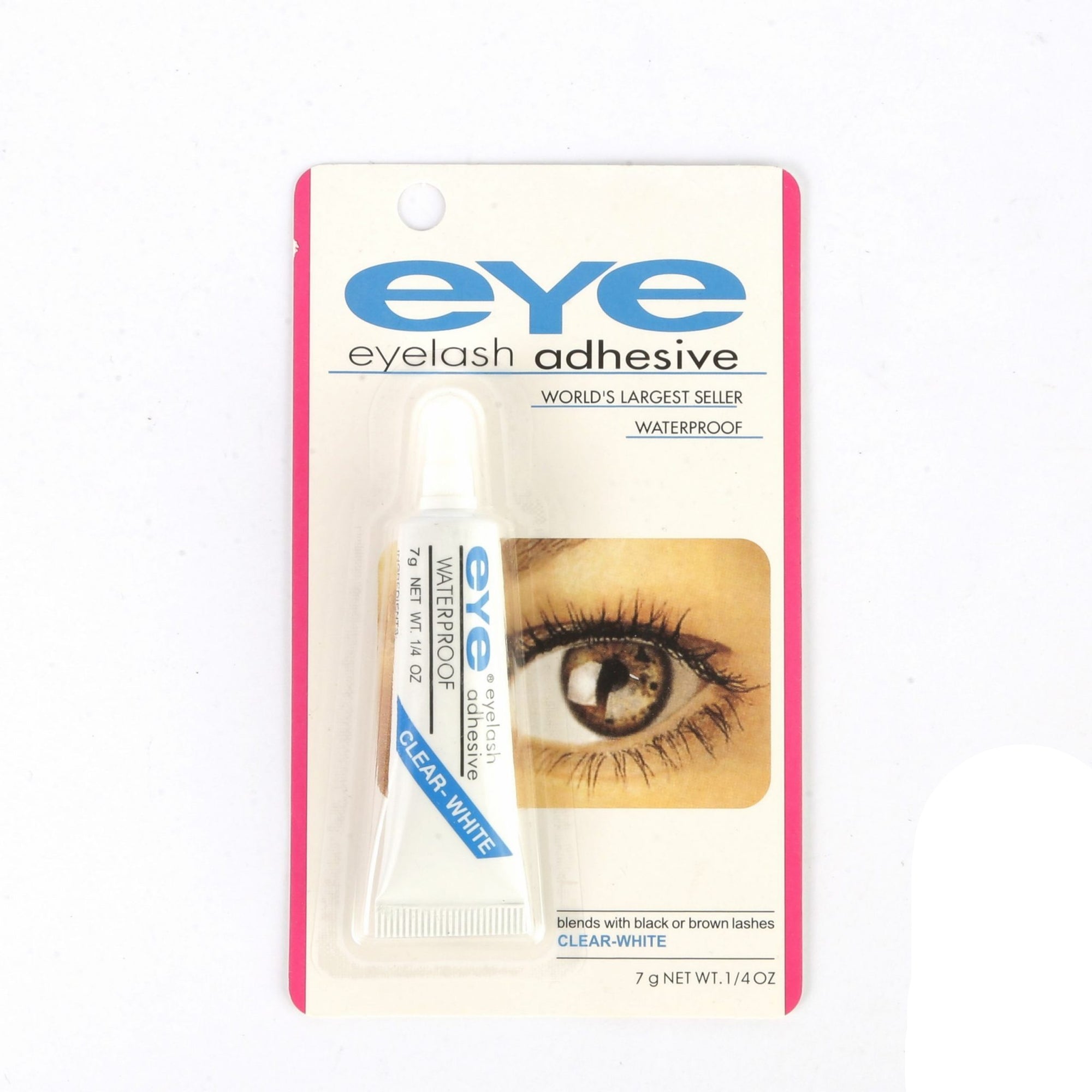 Eye Eyelash Adhesive Waterproof Glue Clear White 7g freeshipping - lasertag.pk