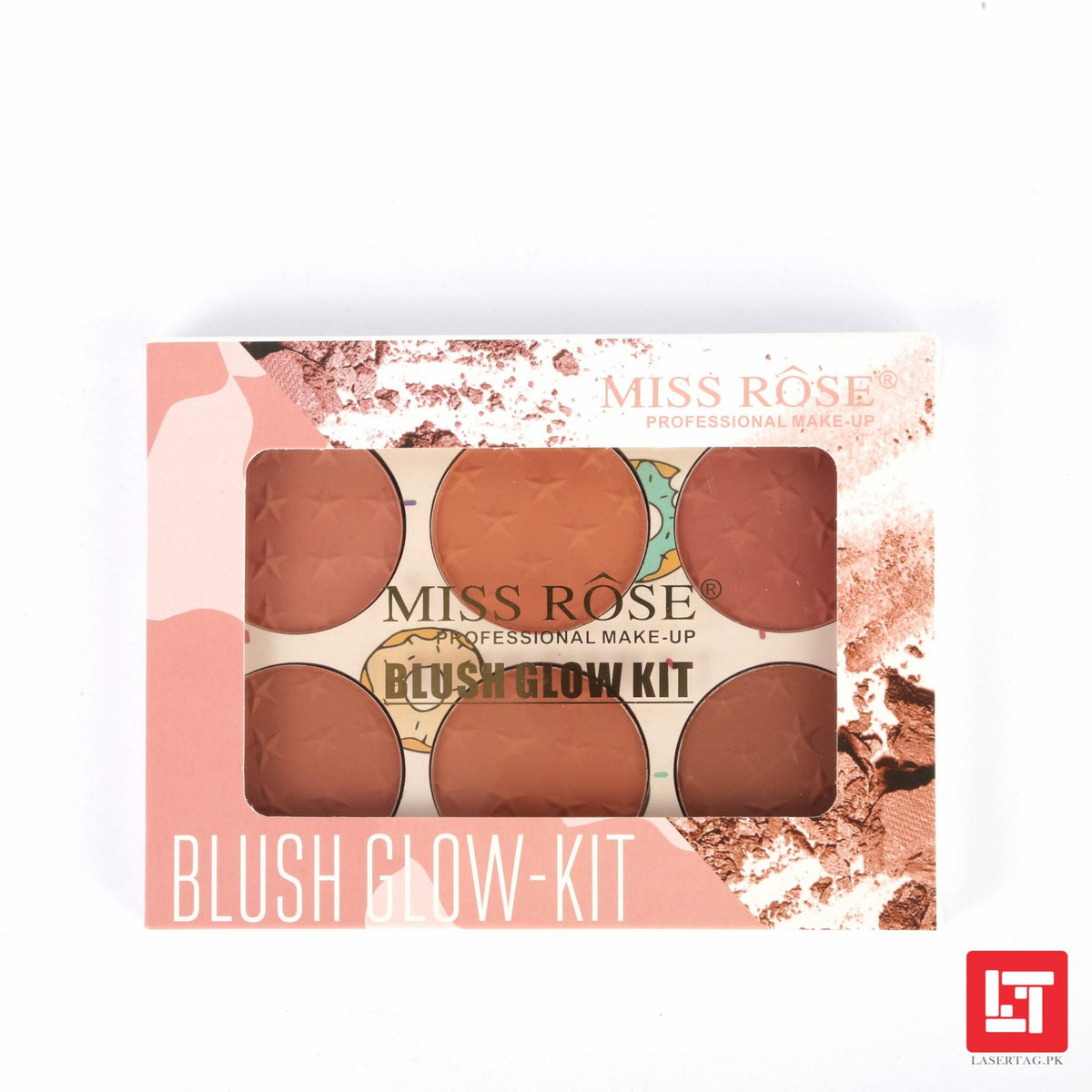 Miss Rose Blusher Palette 6 Color 7004-015N2 freeshipping - lasertag.pk