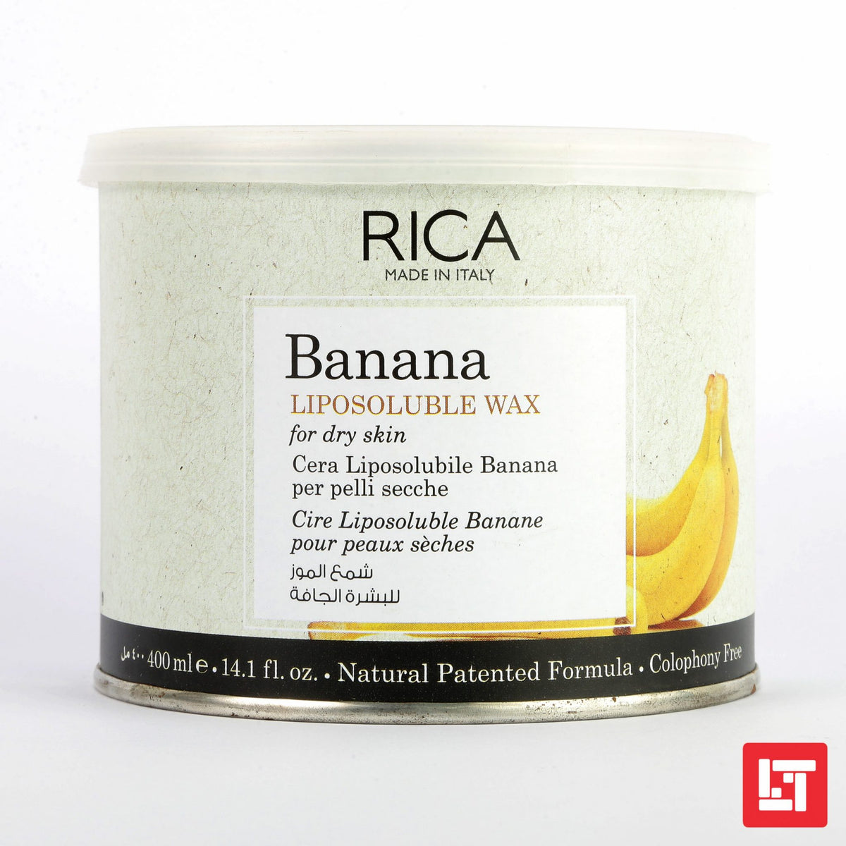 RICA Liposoluble Wax For Sensitive Skin Banana 400ml freeshipping - lasertag.pk