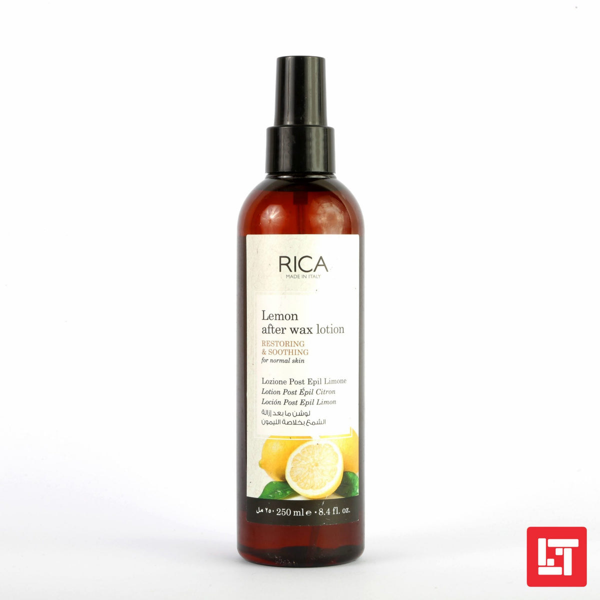 RICA Lemon after Wax Lotion Restoring &amp; Soothing for Normal Skin 250ml freeshipping - lasertag.pk
