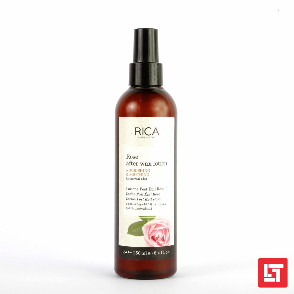 RICA Rose after Wax Lotion Nourishing &amp; Soothing for Normal Skin 250ml freeshipping - lasertag.pk