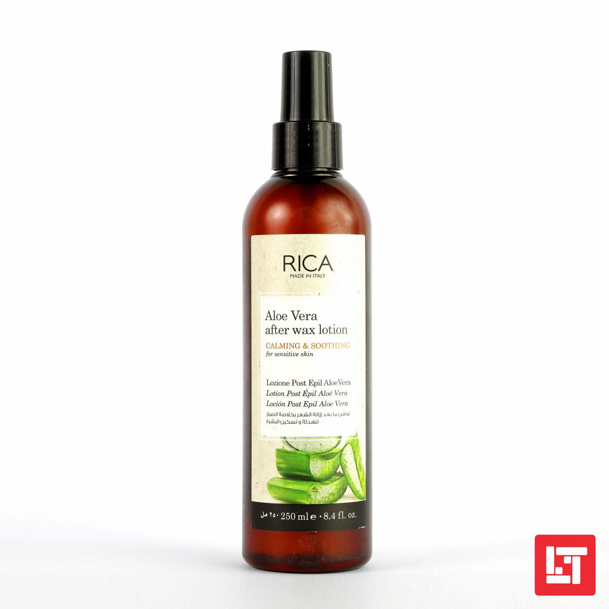 RICA Aloe Vera after Wax Lotion Calming &amp; Soothing for Sensitive Skin 250ml freeshipping - lasertag.pk