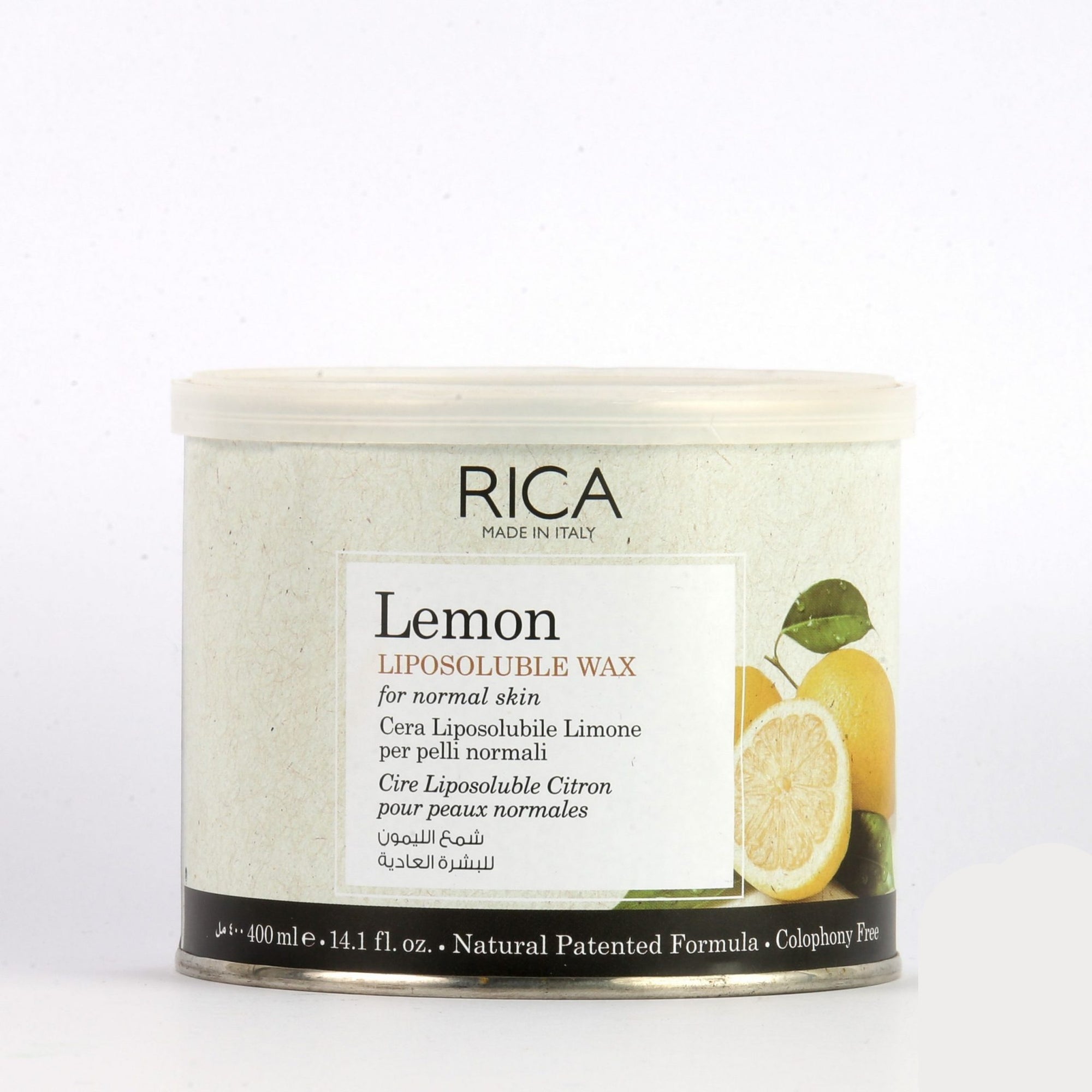 RICA Liposoluble Wax For Normal Skin Lemon 400ml freeshipping - lasertag.pk