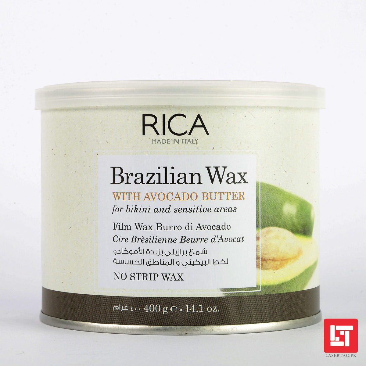 Rica Brazilian No Strip Wax With Avacado Butter For Bikini And Sensitive Areas freeshipping - lasertag.pk