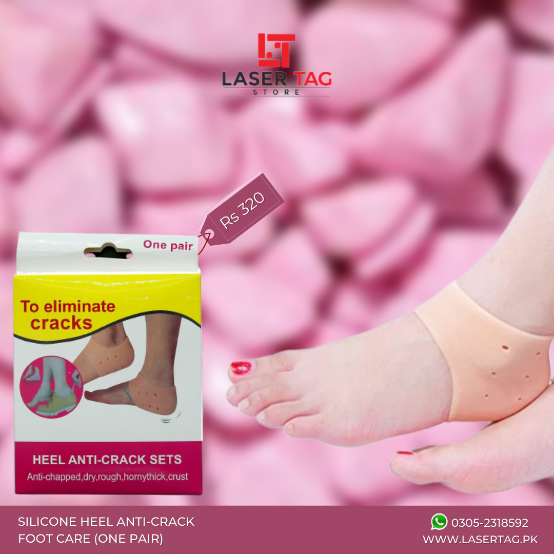 Silicone Heel Anti-Crack Foot Care (One Pair)