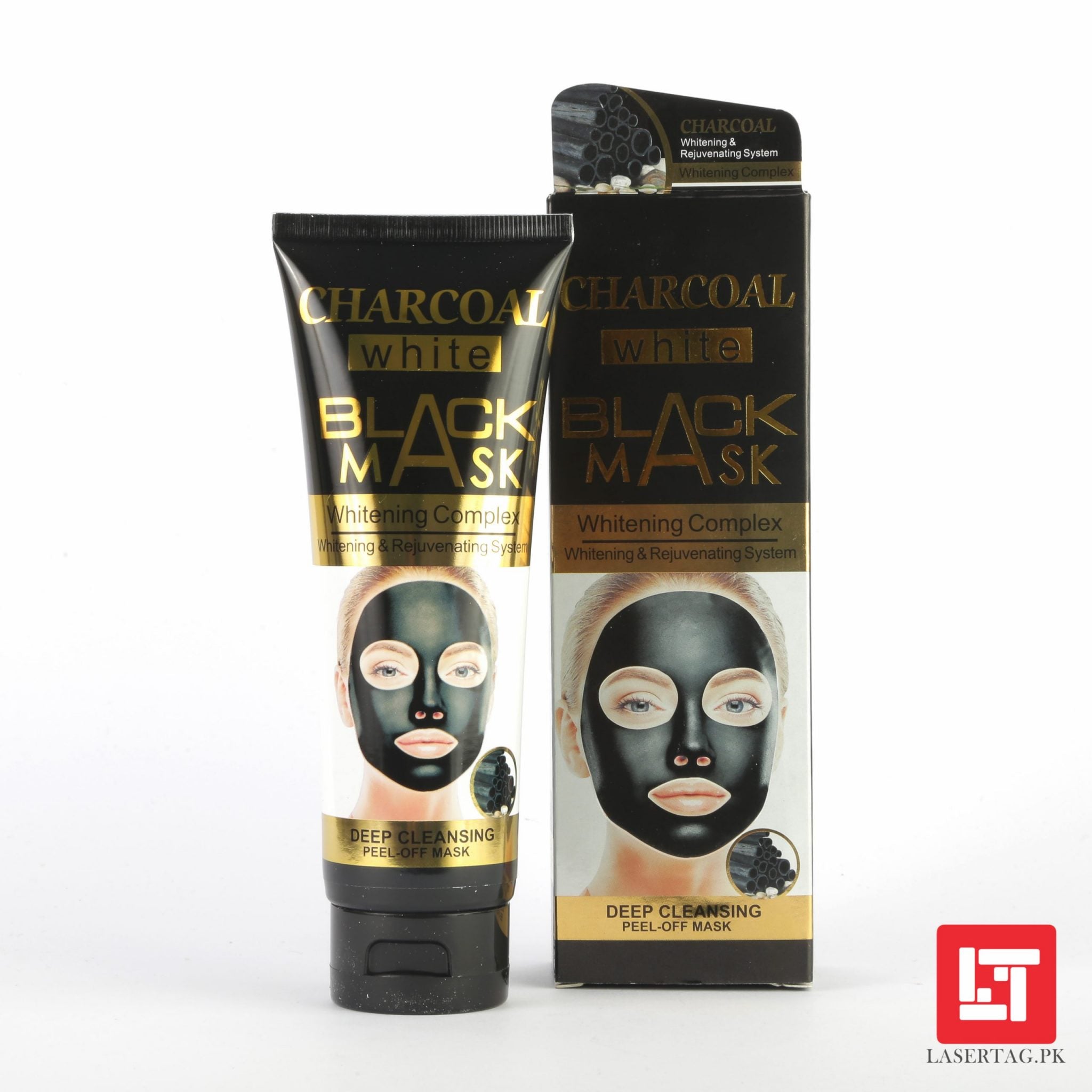 Wokali Charcoal Black Mask Whitening Complex Deep Cleansing Peel Off M 