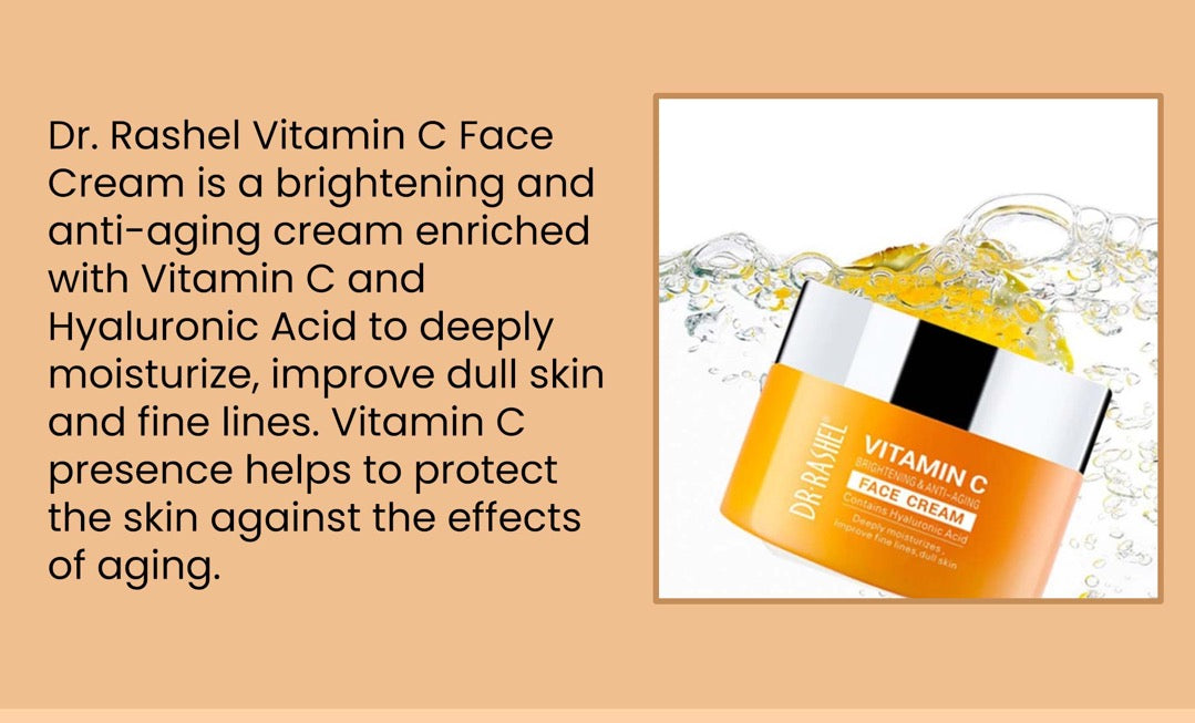 Dr Rashel Vitamin C Brightening &amp; Anti Aging Skin Care Series 5 Piece Set